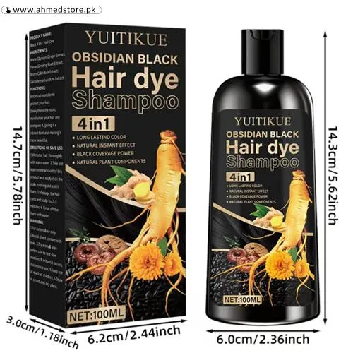 3-in-1 Shampoo and Hair Dye