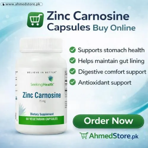 Zinc Carnosine Capsules in Pakistan