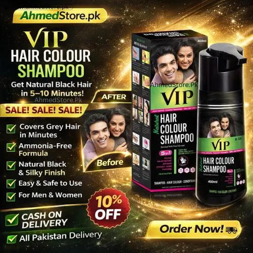 Vip Hair Color Shampoo Price in Pakistan