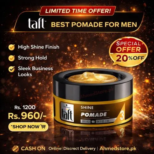 Taft Shine Pomade Hair Wax in Pakistan