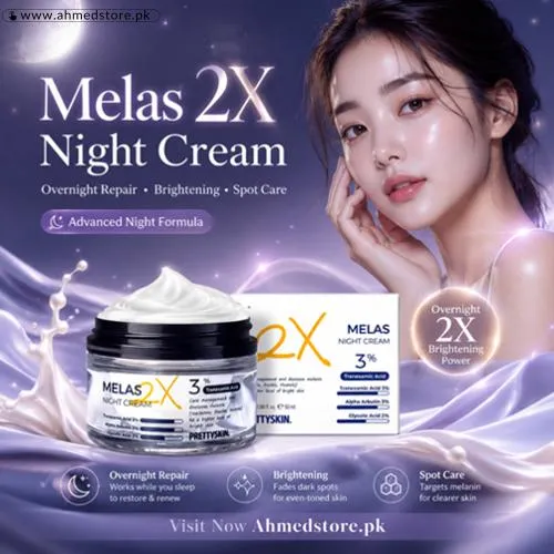 Prettyskin Melas 2X Night Cream