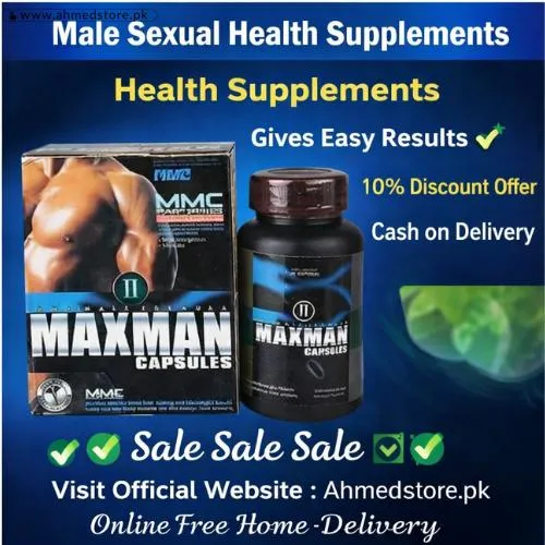 Male Sexual Health Supplements in Pakistan