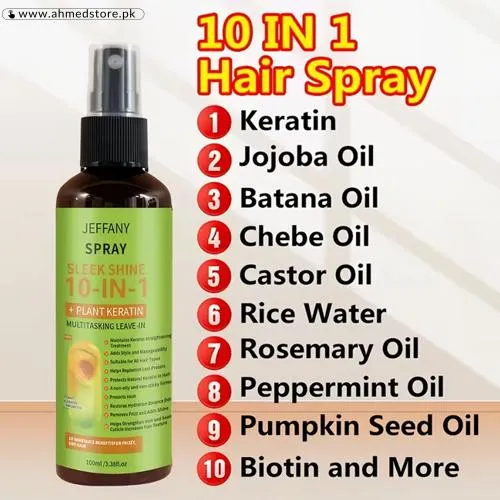 10 In 1 No Rinse Hair Spray Price In Pakistan