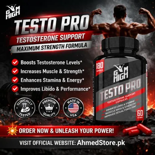 Testopro Capsules In Pakistan