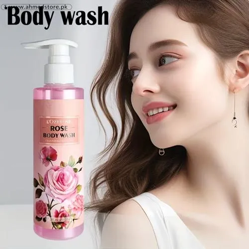 Large Capacity Rose Scented Shower Gel