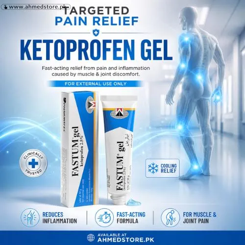 Fastum Gel Ketoprofen 2.5 Price In Pakistan