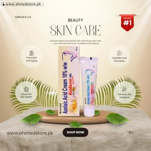 Aziderm 10% Cream Price in Pakistan