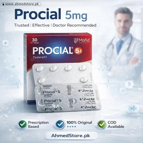 Procial Tablet Oral 5Mg Price In Pakistan