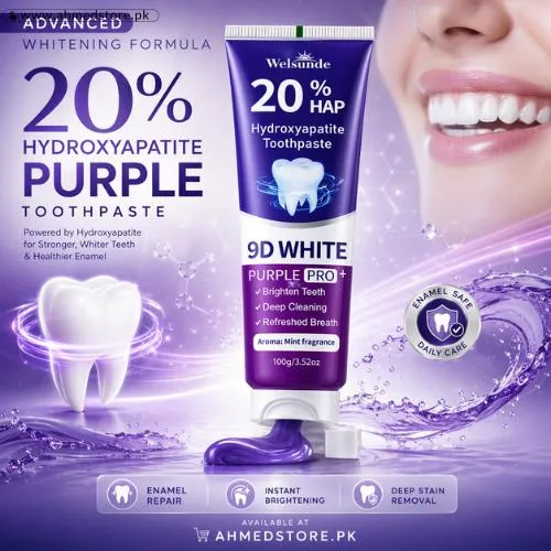 20% Hydroxyapatite Purple Toothpaste