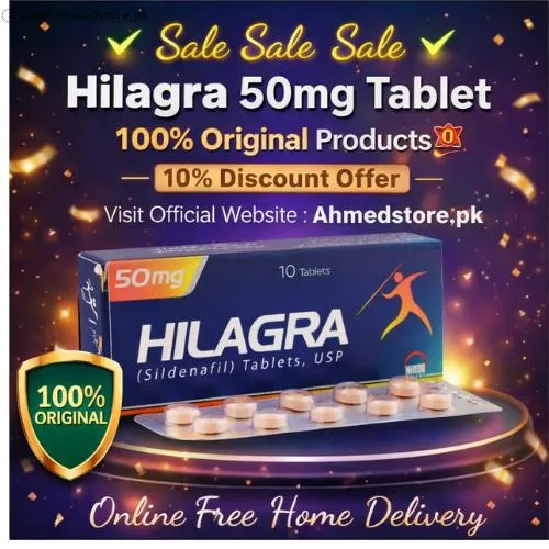 Hilagra 50mg Tablet Price in Pakistan