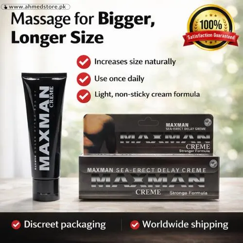 Maxman Cream Price In Pakistan