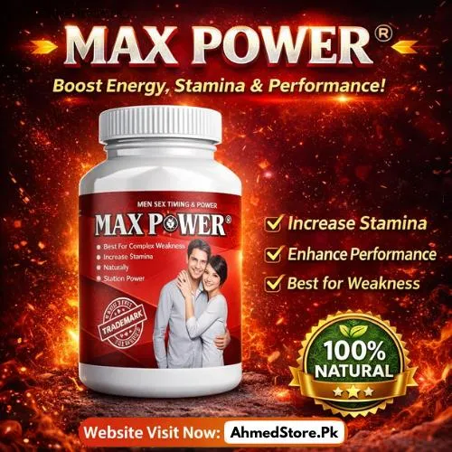 Max Energy Herbal Power Capsule in Pakistan