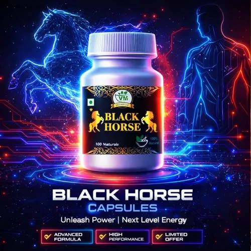 Black Horse Men Power Capsule