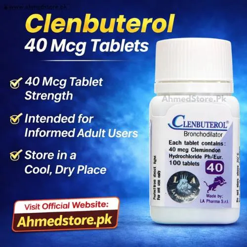 Clenbuterol 40 Mcg Tablets in Pakistan