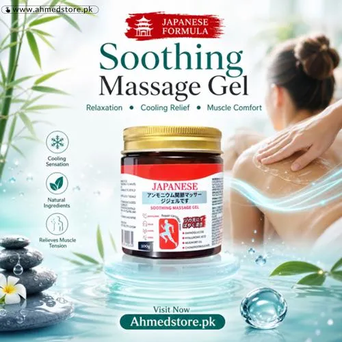 Japanese Soothing Massage Gel In Pakistan
