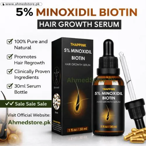 Minoxidil 5% Biotin Hair Growth Serum