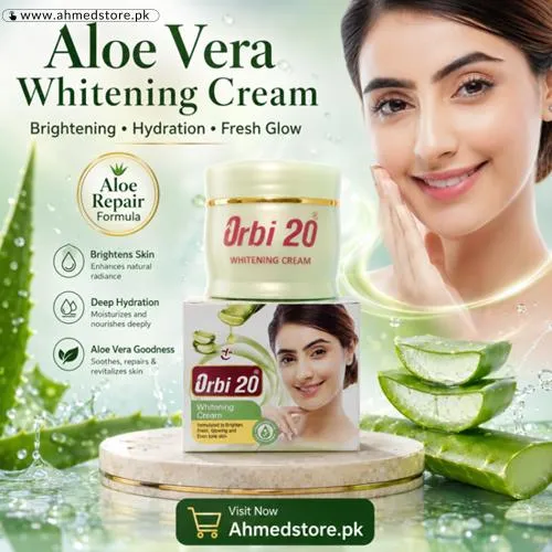 Orbi 20 Aloe Vera Whitening Cream Price In Pakistan