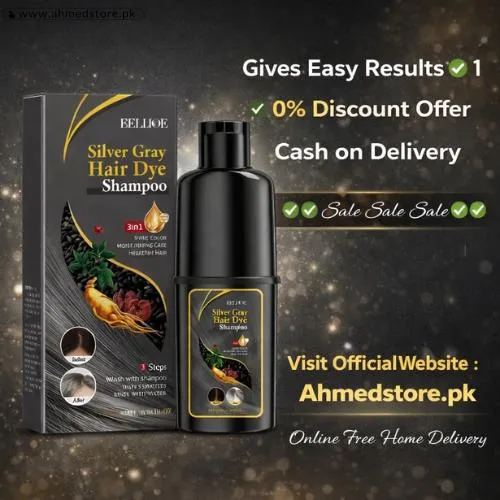 Eelhoe Silver Gray Hair Dye Shampoo