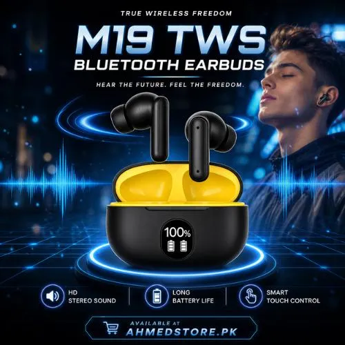M19 Tws Bluetooth Earbuds Price In Pakistan