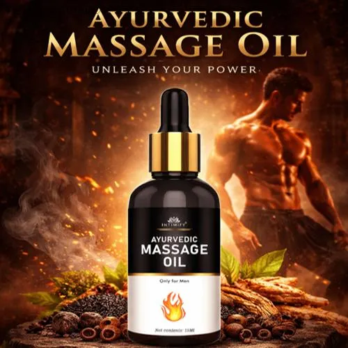 Intimify Ayurvedic Massage Oil For Men 15 Ml
