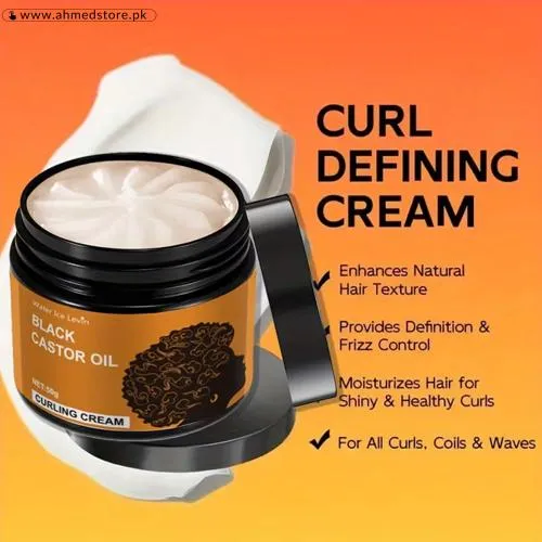 Black Castor Oil Curling Cream