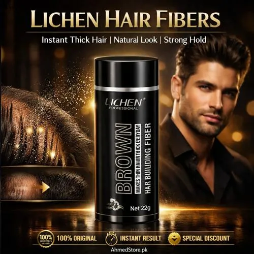 Lichen Hair Building Fibers