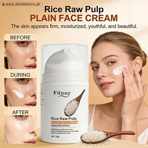 Fduay Rice Raw Pulp Plain Face Cream