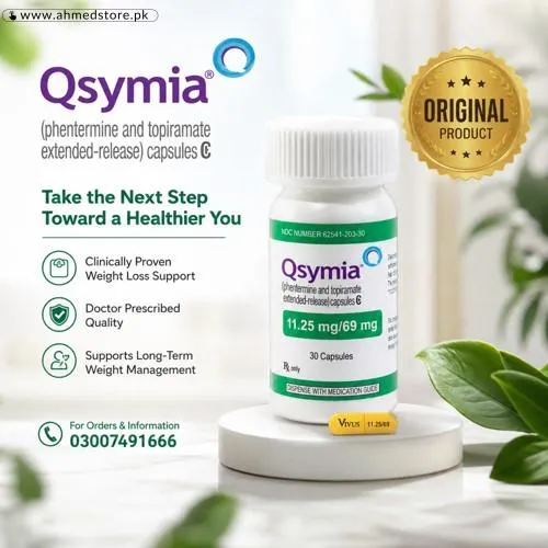 Qsymia 11.25 mg/69 mg Capsules Price in Pakistan