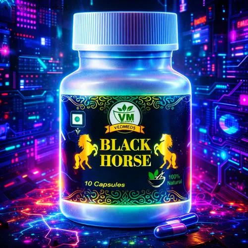 Black Horse Men Power Capsule