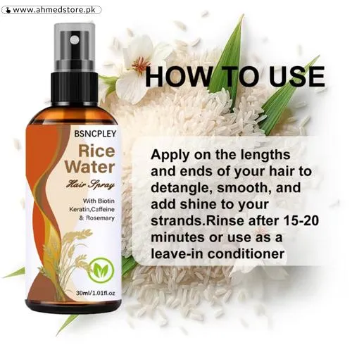 Bsncpley Rice Water Hair Spray