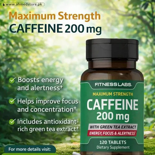 Fitness Labs Caffeine 200mg Tablets In Pakistan