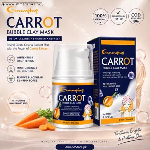 Guanjing Carrot Bubble Clay Mask