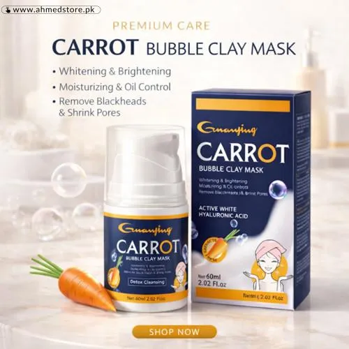 Guanjing Carrot Bubble Clay Mask