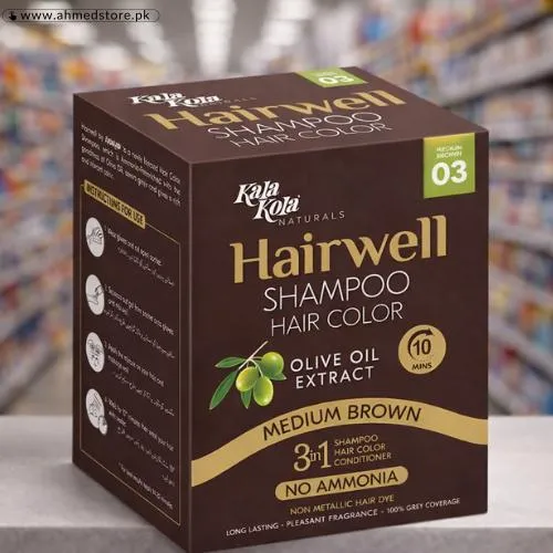 Kala Kola Hairwell Shampoo Hair Color