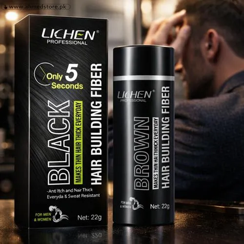 Lichen Hair Building Fibers