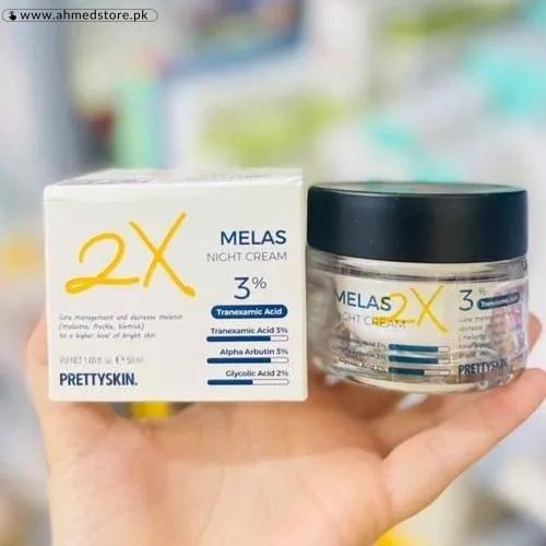 Prettyskin Melas 2X Night Cream