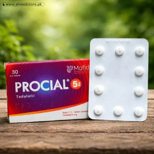 Procial 5mg Tadalafil Tablets in Pakistan
