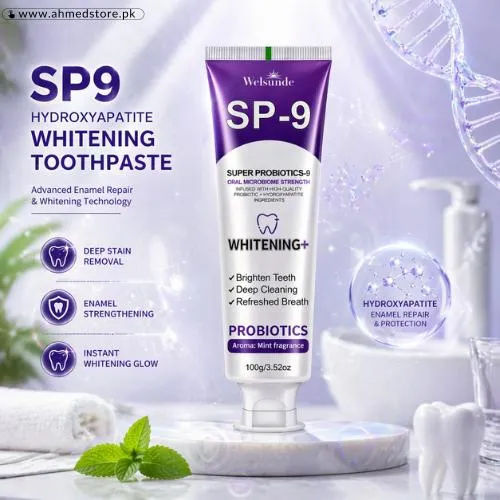 Sp9 Hydroxyapatite Whitening Toothpaste