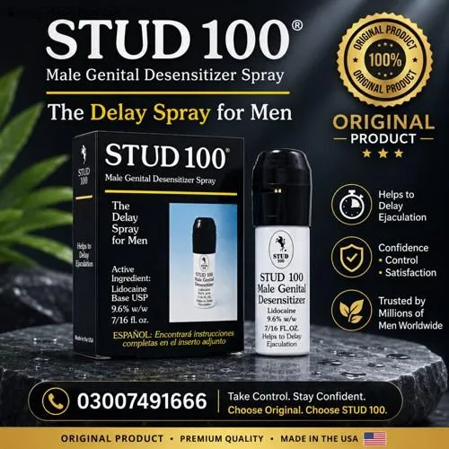 Stud Delay Spray Price in Pakistan