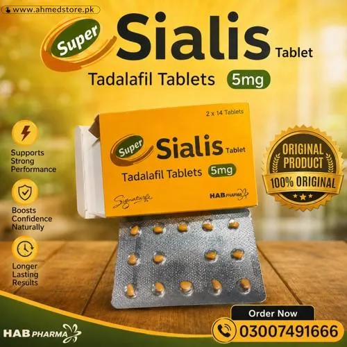 Super Sialis 5mg Tablets Price in Pakistan