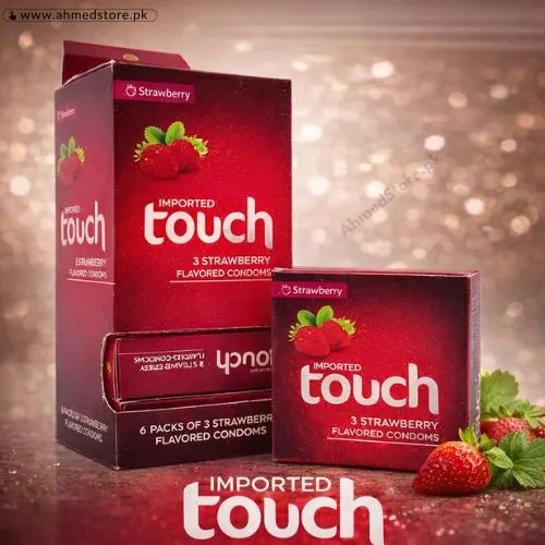 Touch Strawberry Condom in Pakistan