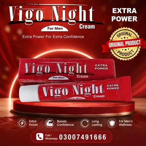 Vigo Night Delay Cream Price in Pakistan