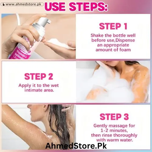 Women's Intimate Cleansing Foam